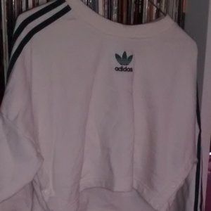 Adidas Cropped crew neck sweater